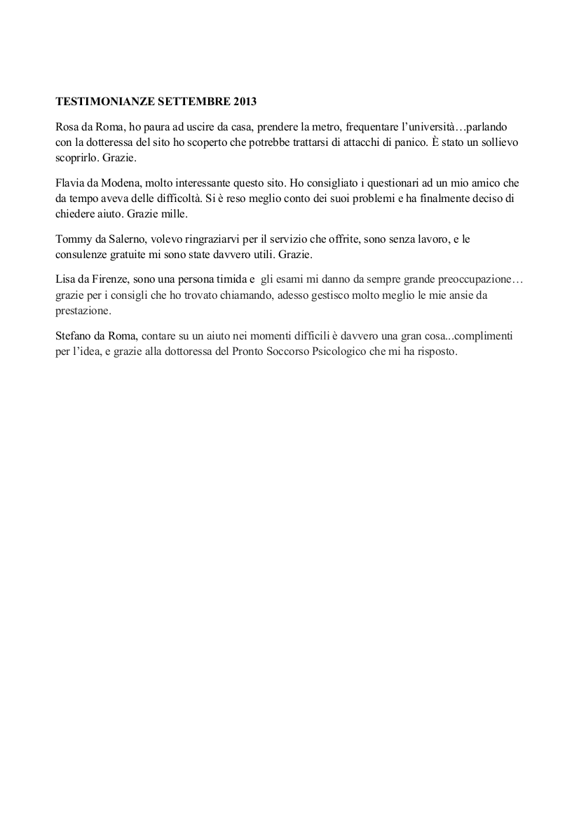 Settembre 2013